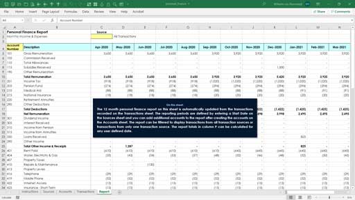 Personal Finance Templates - Excel Skills UK