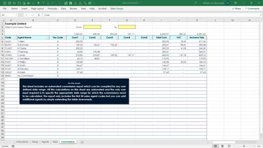 Sales Templates - Excel Skills UK